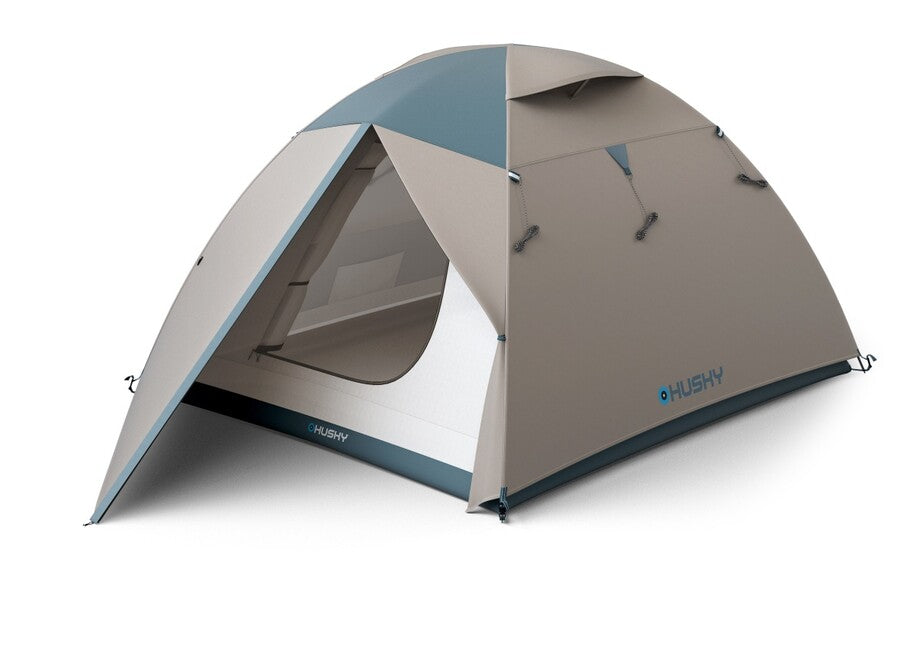 Husky Boyard 4 Classic Familienzelt für 4 Personen, light grey