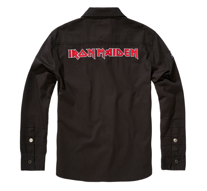 Brandit Iron Maiden hemd, schwarz