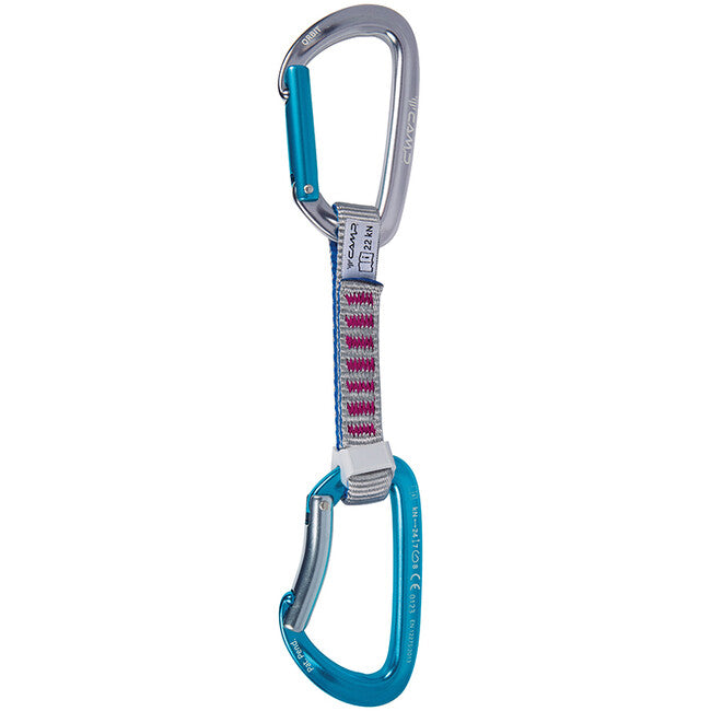 Camp Orbit Express KS 6er pack, grau / blau / fuchsia 12 cm