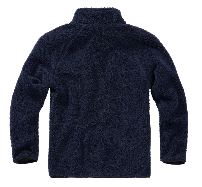 Brandit Teddyfleece Troyer fleecejacke, navy blau