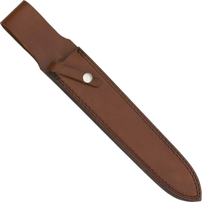 Haller Messer Dolch mit feststehender Klinge mit Lederscheide
