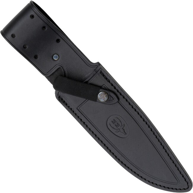 Muela Jabali Micarta messer mit feststehender klinge schwarz