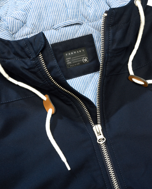 Brandit Forvert Heat jacke, marineblau