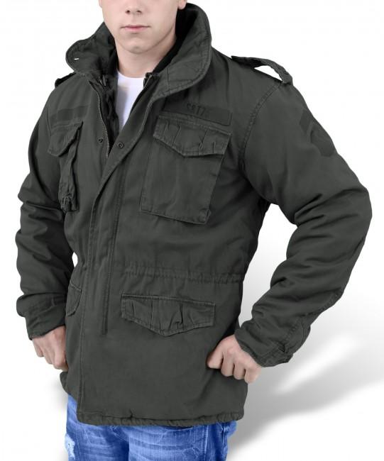 Surplus Regiment M65 μπουφάν, μαύρο