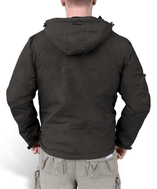 Surplus Windbreaker Jacket, Black