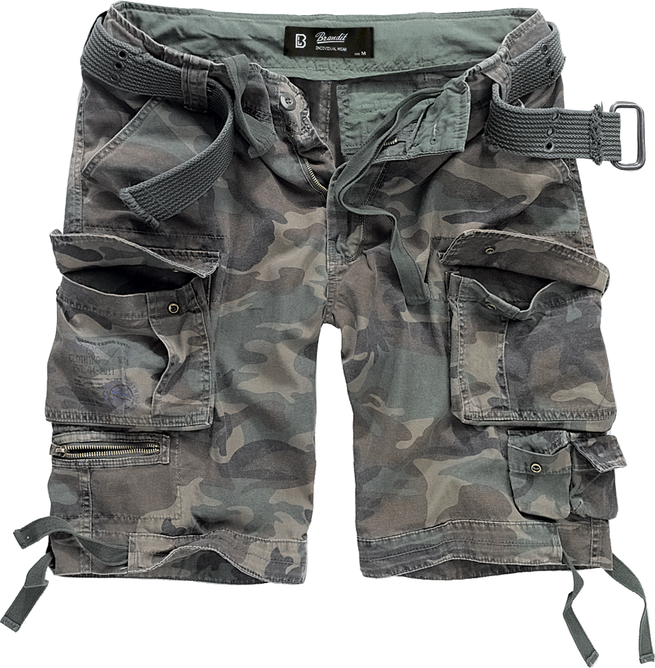 Brandit Savage kraťasy Vintage, Woodland