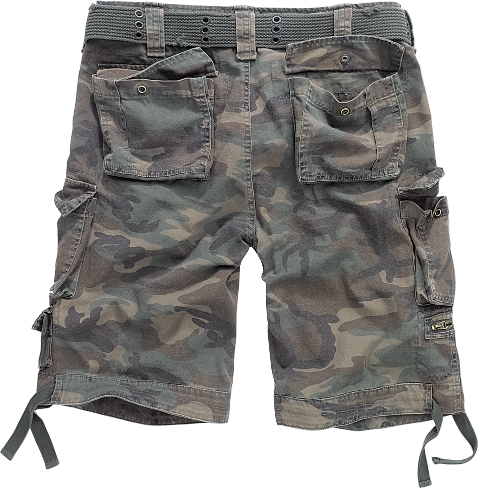 Brandit Savage kraťasy Vintage, Woodland