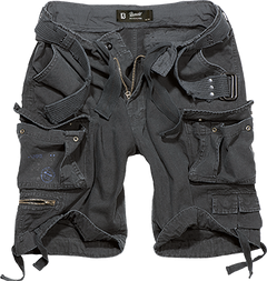 Brandit Savage Vintage Shorts, schwarz