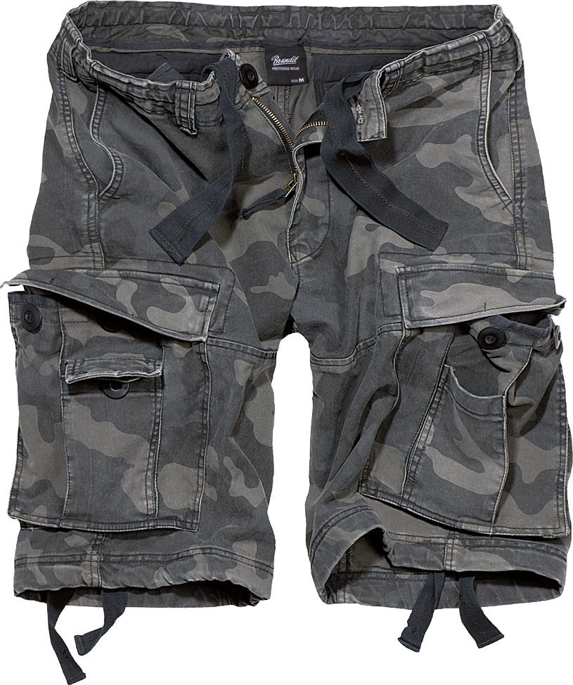 Brandit Vintage kraťasy, darkcamo