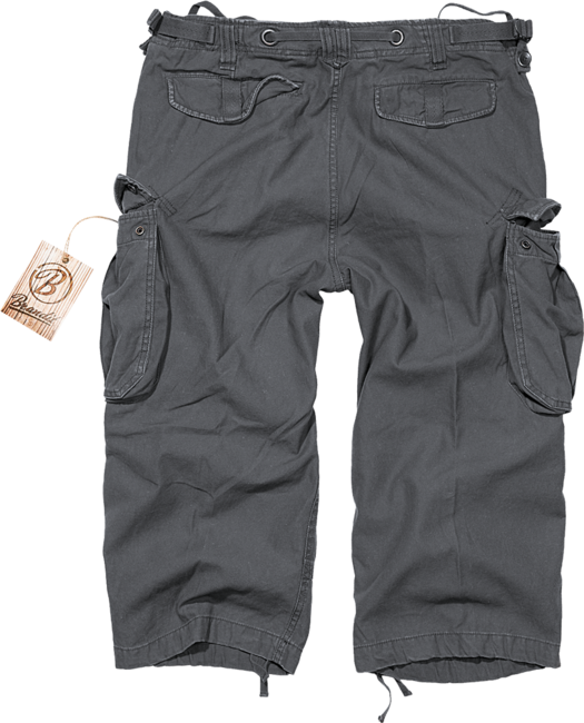 Brandit Vintage Industry 3/4 shorts, anthrazit