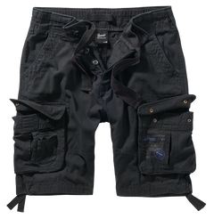 Brandit Pure Vintage-Shorts, schwarz