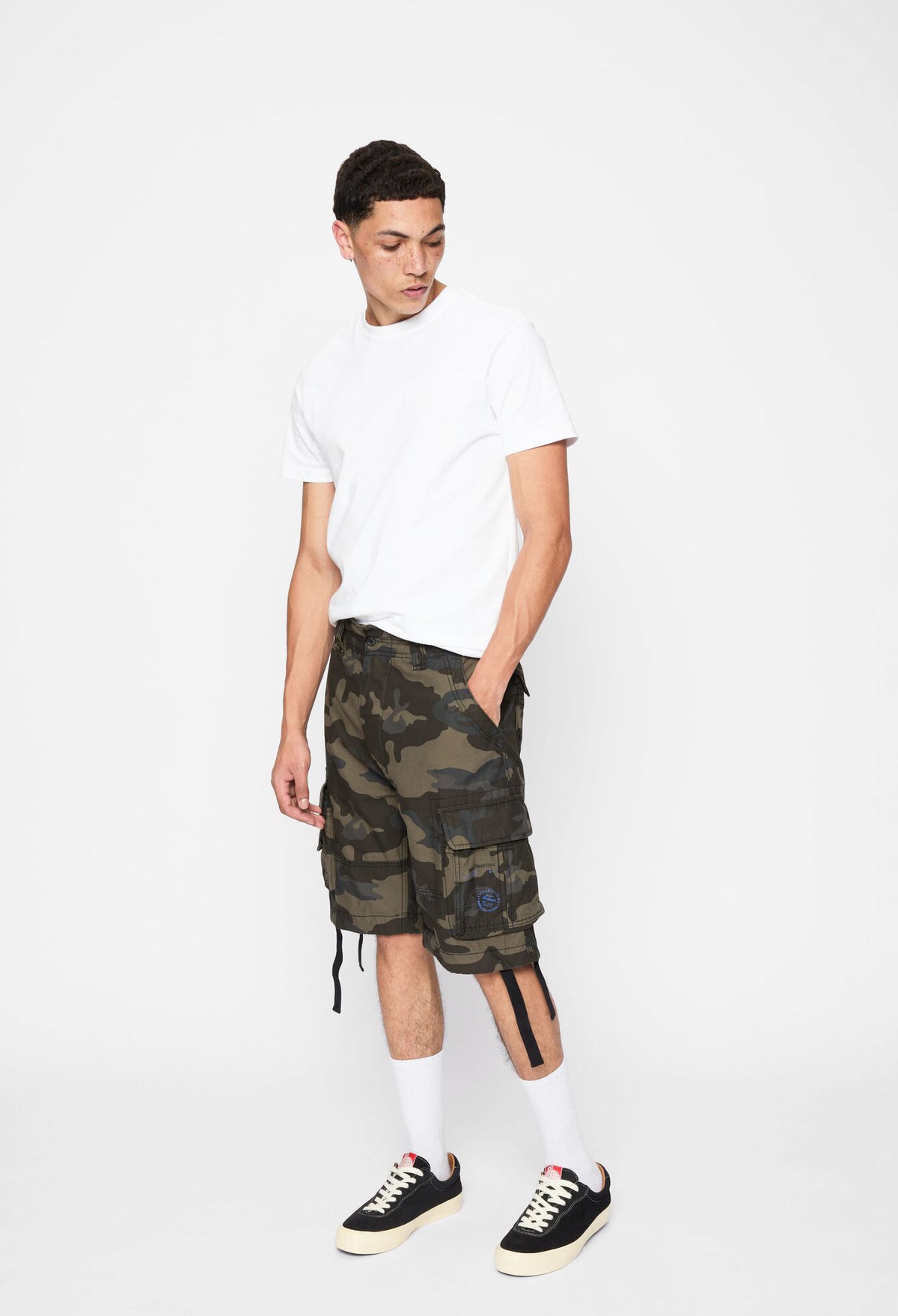 Brandit Pure Vintage kraťasy, darkcamo