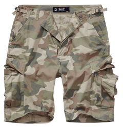Brandit BDU Shorts Ripstop, Light woodland