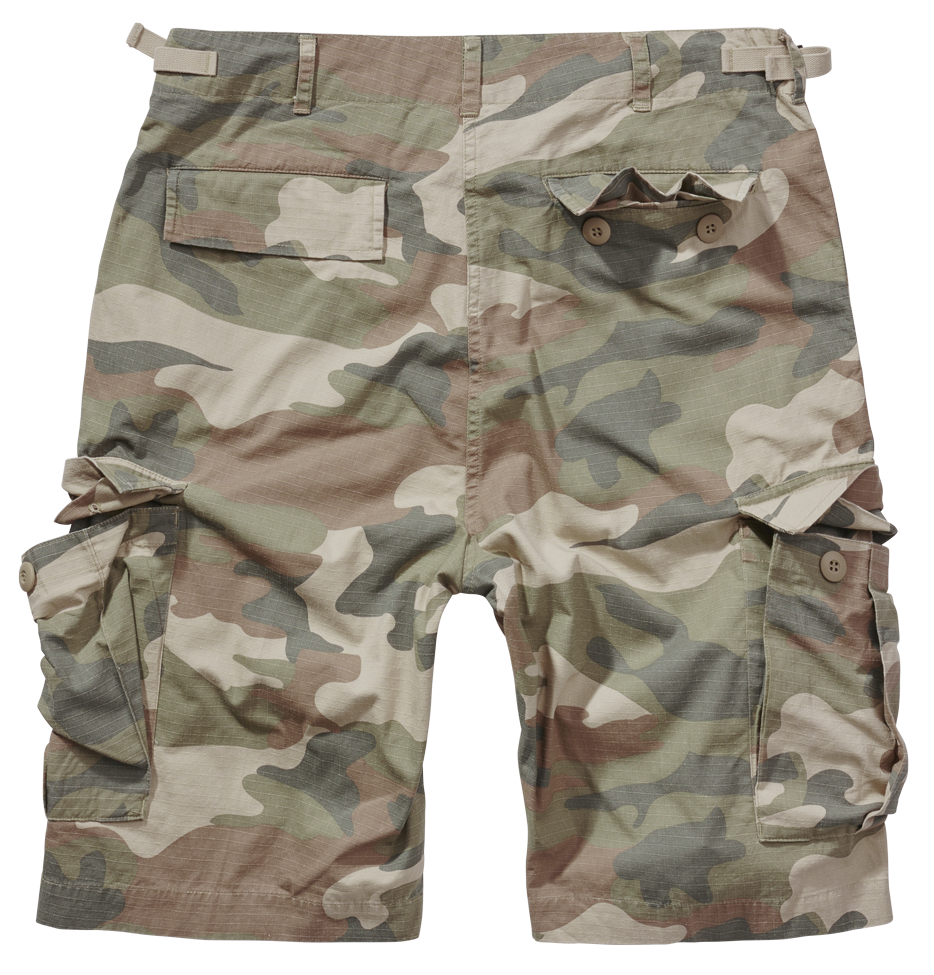 Brandit BDU kraťasy Ripstop, Light woodland