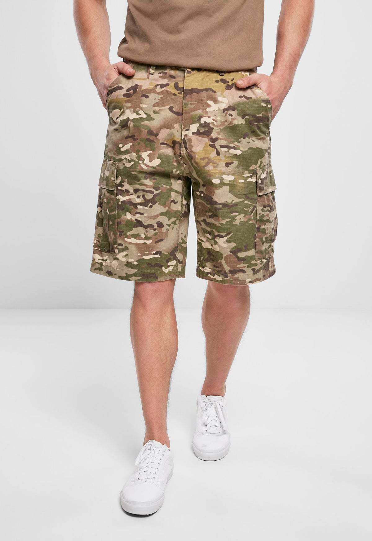 Brandit BDU kraťasy Ripstop, Multicam
