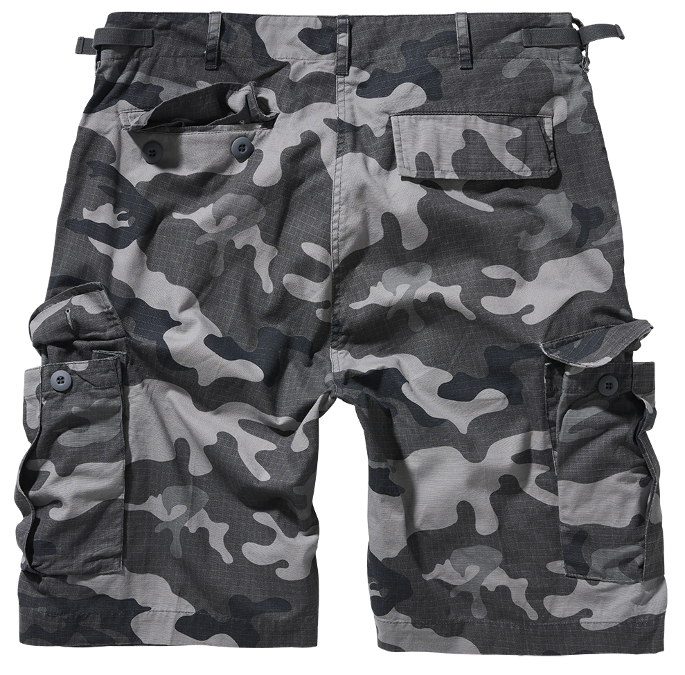 Brandit BDU kraťasy Ripstop, grey camo