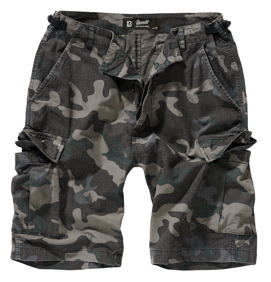 Brandit BDU kraťasy Ripstop, Darkcamo