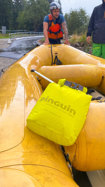 Pinguin Dry bag 20 L, gelb