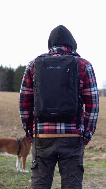 Pinguin Integral 30 Backpack Nylon, 30L, Black