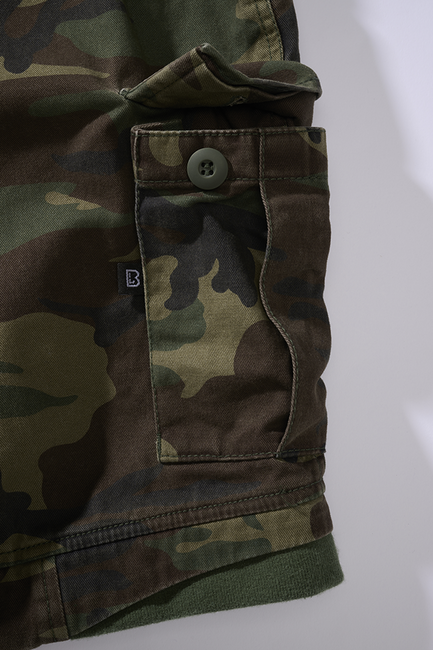 Brandit Packham Vintage-Shorts, woodland