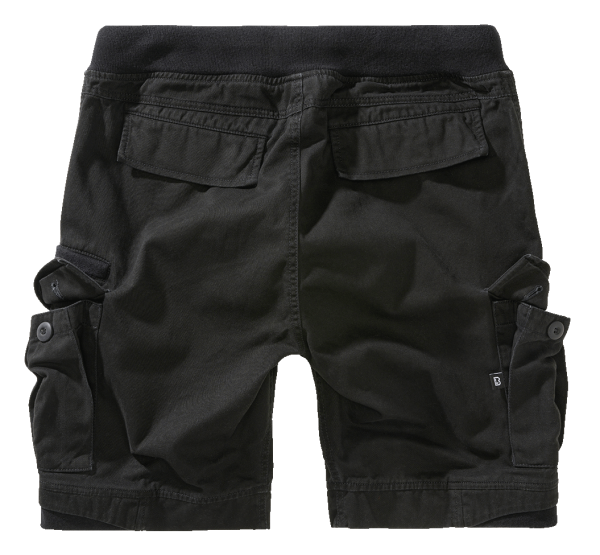 Brandit Packham Vintage-Shorts, schwarz