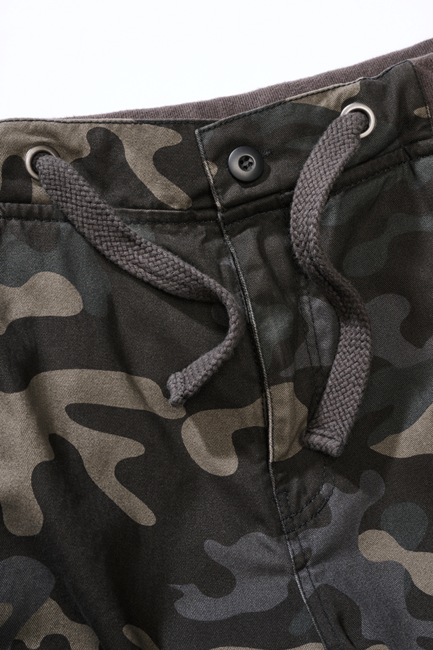 Brandit Packham Vintage-Shorts, darkcamo