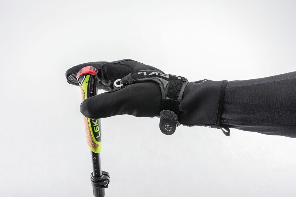 LEKI Lyziarske palice XTA 6.5 Vario, cierno-bielo-neonovozlta, 145 - 165 cm