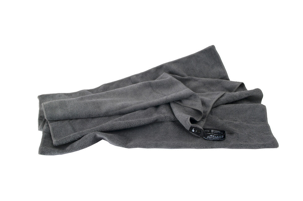 BasicNature Terry Towel 60 x 120 cm Graphite