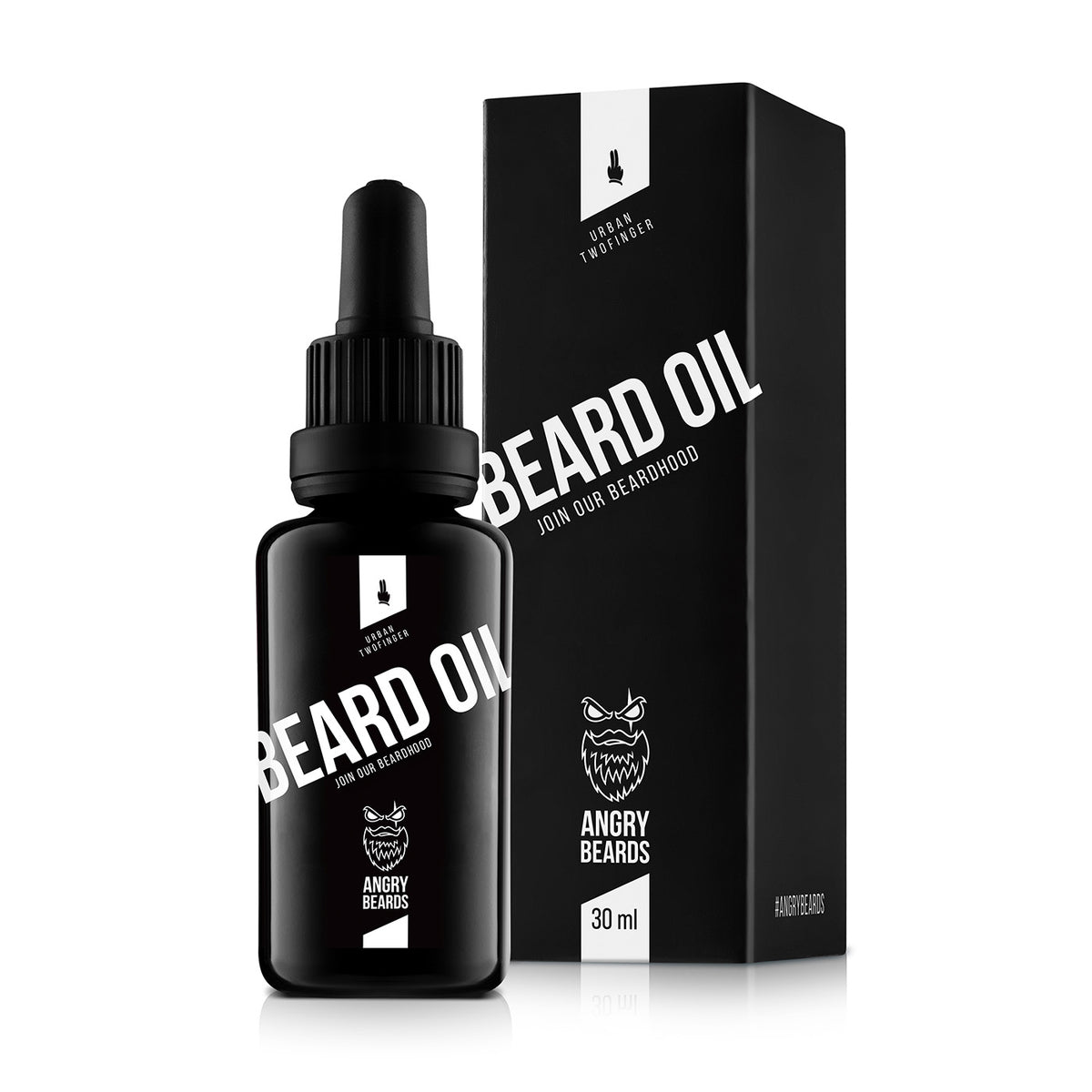 ANGRY BEARDS Urban Twofinger olej na bradu a fúzy, 30 ml