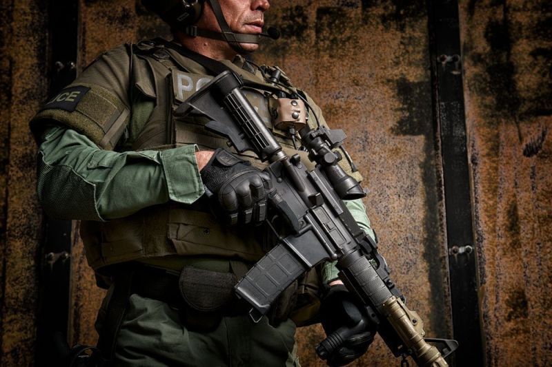 Mechanix Wear Breacher Γάντια Nomex®, μαύρο