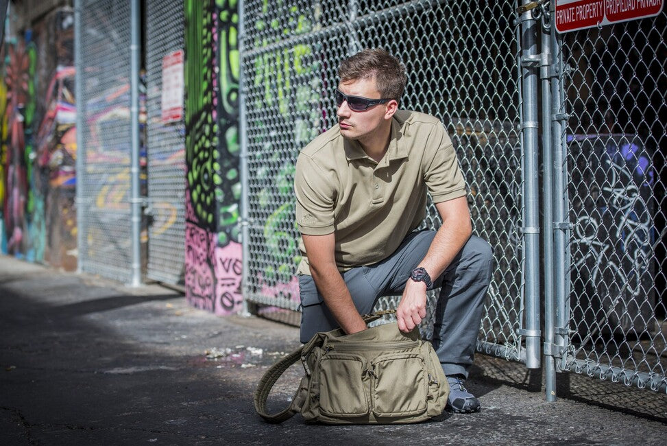 Helikon-Tex WOMBAT Mk2 Shoulder Bag, Cordura, US Woodland