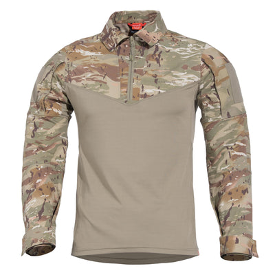 Camouflage-Langarmshirts