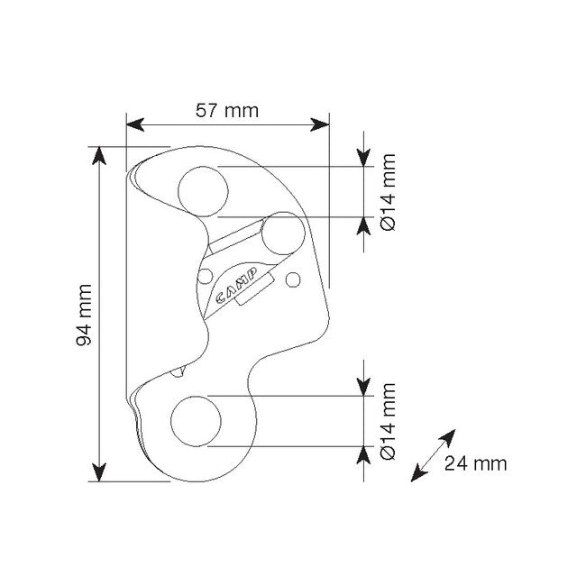CAMP Solo 2 Belay Device