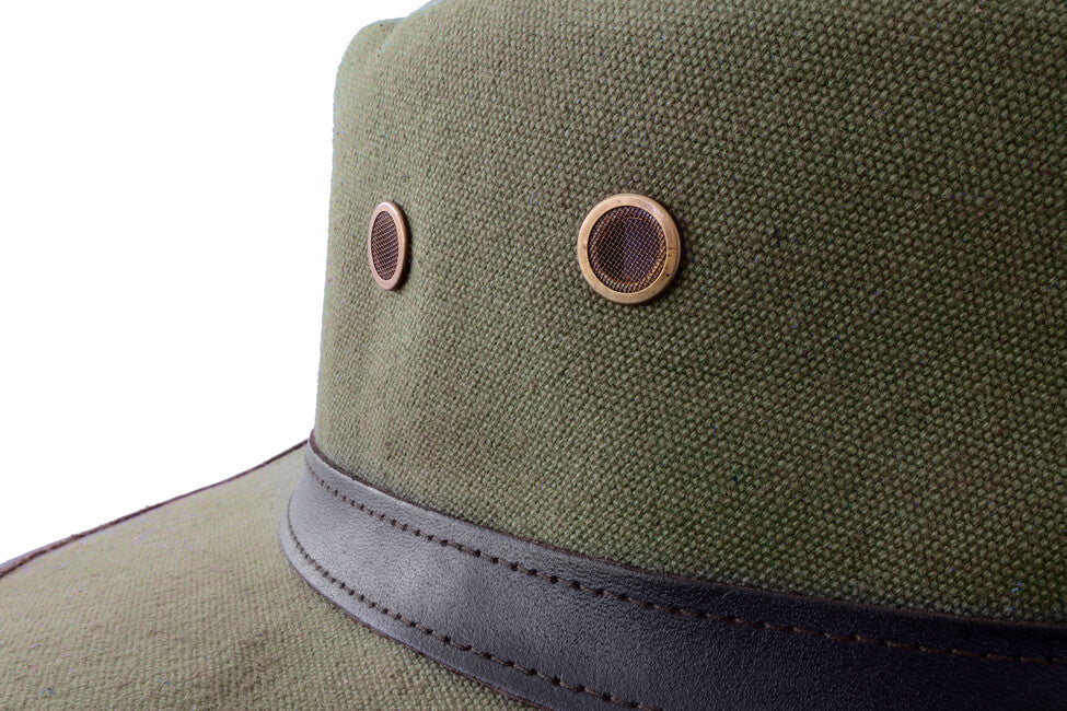 Origin Outdoors Canvas Hat, Olive