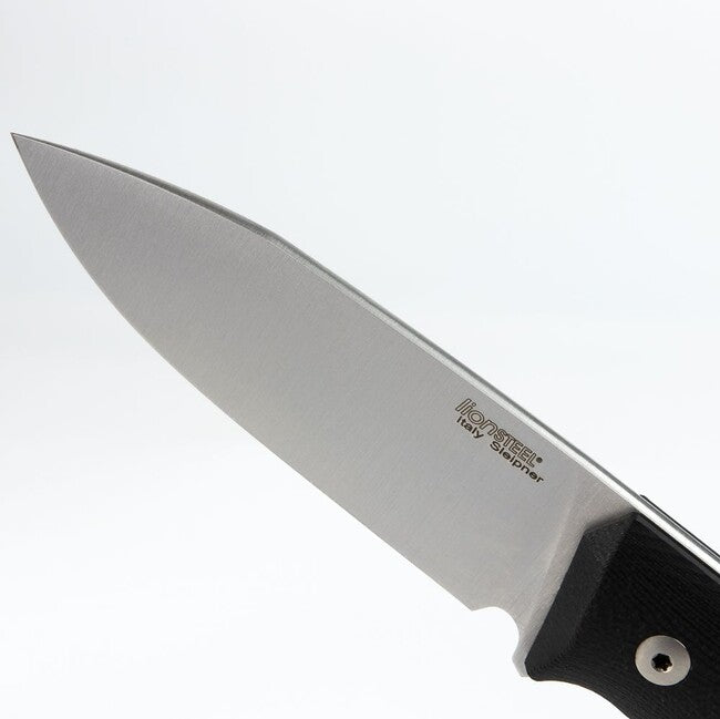 Lionsteel B35 GBK Bushcraft Fixed Blade Knife, Sleipner Steel