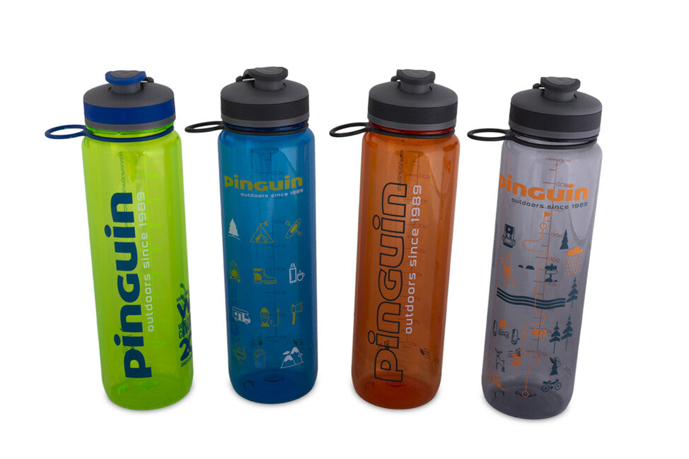 Pinguin Tritan Sport Bottle 1.0L μπουκάλι, σκούρο γκρι
