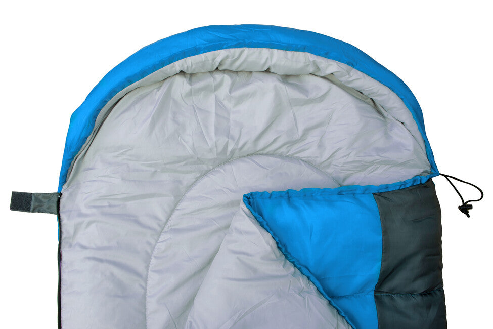 Origin Outdoors Summer Rectangular Sleeping Bag, Blue-Grey