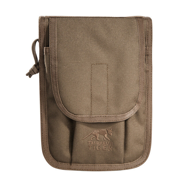 Tasmanian Tiger Notizbuch-tasche, coyote brown