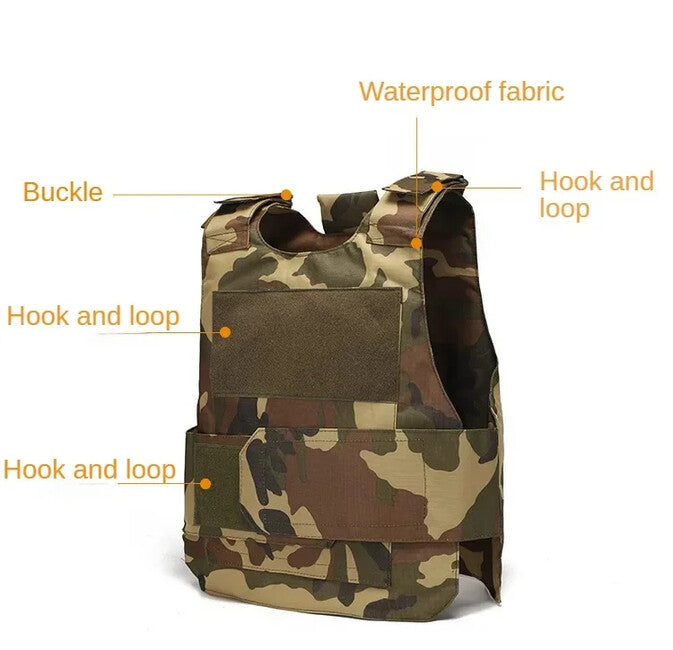 DRAGOWA Tactical Blackhawk Vest, Coyote