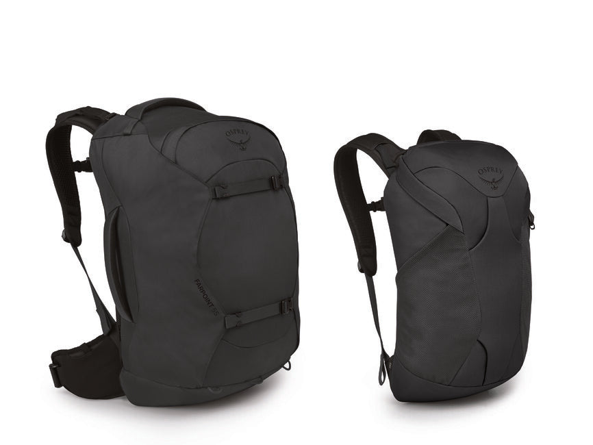 Osprey Farpoint 55 Travel Backpack, Tunnel Vision Grey