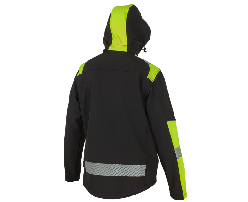 Bennon Reflectos Work Jacket, Black/Yellow