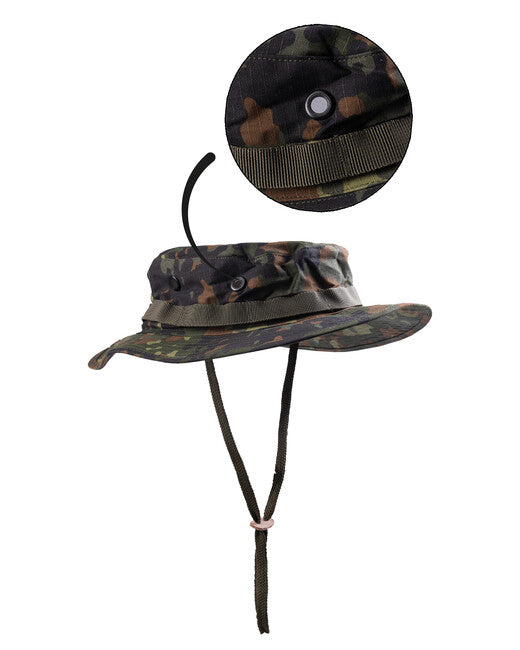 Mil-Tec US GI Type Hat Rip-Stop Flecktarn