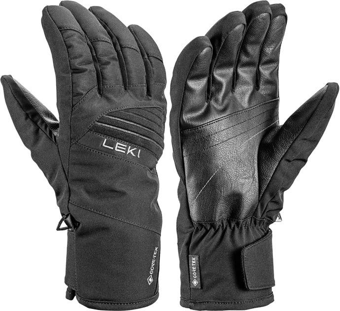 LEKI Space GTX Γάντια Χειμερινά, Μαύρο