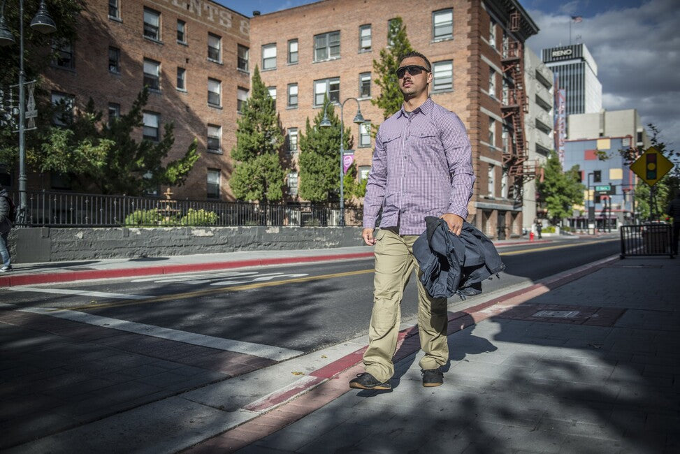 Helikon-Tex Tactical Concealment Shirt, Phantom Grey Checkered