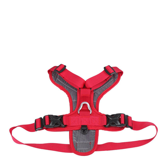 Mountain Paws Padded Dog Harness Large, Red