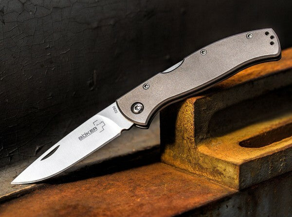 BÖKER Plus Titan Drop 2 taschenmesser 6 cm, titanfarben