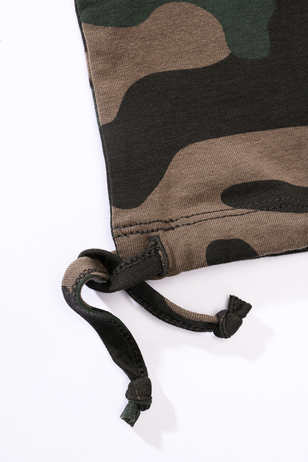 Brandit Women's Tank Top, Dark Camo