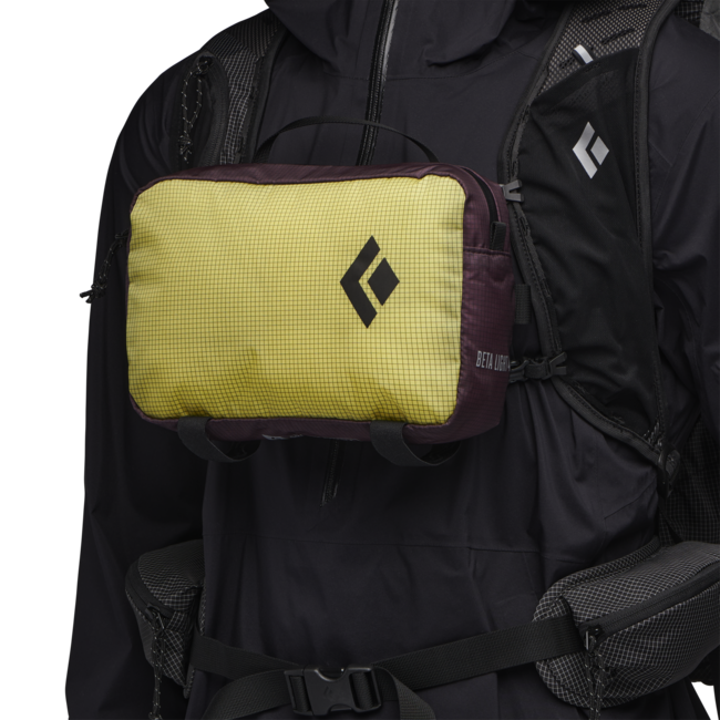 Black Diamond Betalight Satellite Stuff Sack, Mulberry-Sunflare