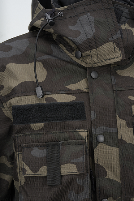 Brandit Performance Outdoor Tactical Jacket, Dark Camo