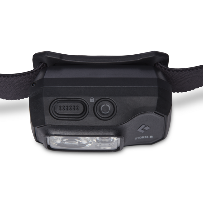 Black Diamond Storm 500-R φακός κεφαλής, μαύρο